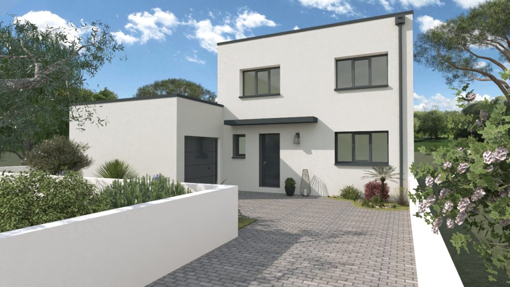 Maisons Bati Sud, constructeur de maisons en Gironde - Photo maison sur mesure à Mérignac