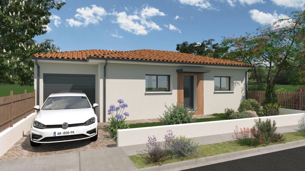 Maisons Bati Sud, constructeur de maisons en Gironde - Photo maison sur mesure à St Eulalie