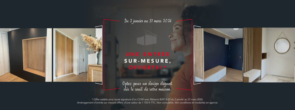 Maisons Bati Sud offre de rentrée 2026 Touya Agencement Placards